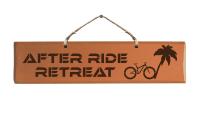 Schild - After Ride Retreat