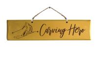 Schild - Carving Hero