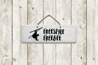 Schild - Freestyle