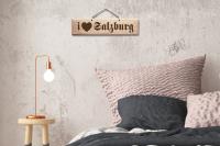 Schild - I love Salzburg