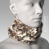 Neckwarmer: Walnut Ink Mountain