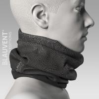 Neckwarmer: Silent Drift Black