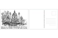 Postkarte - Karlskirche (Set of 5)