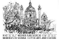 Postal - Karlskirche (Pack de 5)