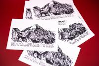 Postkarte - Serles Tirol (Set of 5)