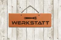 Schild - Werkstatt