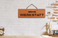 Schild - Werkstatt