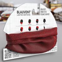 Neckwarmer: Silent Drift Red