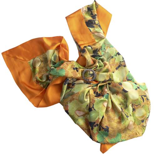 Almendro silk scarf 120x120cm