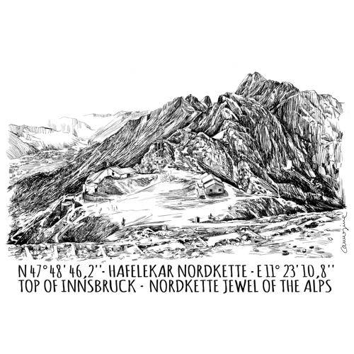 Postkarte - Nordkette Tirol (Set of 5)