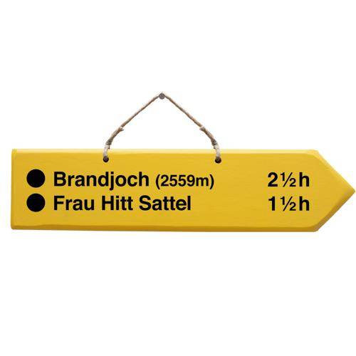 Wegweiser - Brandjoch